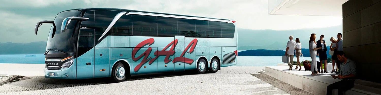 Autocar GAL Trans la malul mării